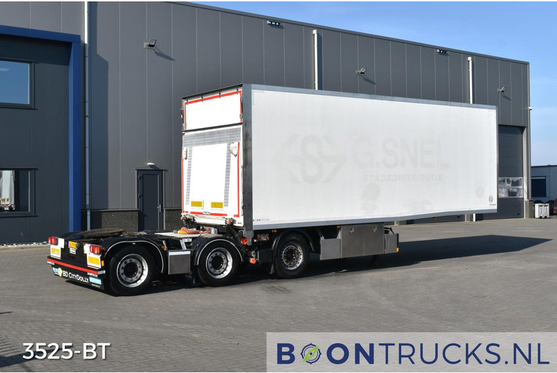 D-Tec CTD-40-03DB CITY DOLLY ISO BOX LZV | STEERING AXLE * TAIL LIFT * NL TRAILER - Closed box semi-trailer: picture 1 D-Tec CTD-40-03DB CITY DOLLY ISO BOX LZV | STEERING AXLE * TAIL LIFT * NL TRAILER - Closed box semi-trailer: picture 1