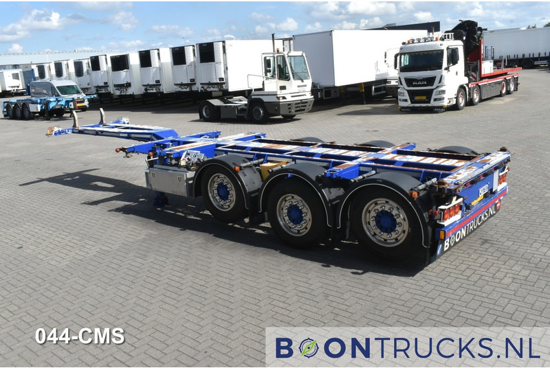 D-Tec FLEXITRAILER | 2x20-30-40-45ft HC * 2x LIFT AXLE * BPW/DISC * 3x EXT * NL TRAILER * APK 05-2026 - Container transporter/ Swap body semi-trailer: picture 3 D-Tec FLEXITRAILER | 2x20-30-40-45ft HC * 2x LIFT AXLE * BPW/DISC * 3x EXT * NL TRAILER * APK 05-2026 - Container transporter/ Swap body semi-trailer: picture 3