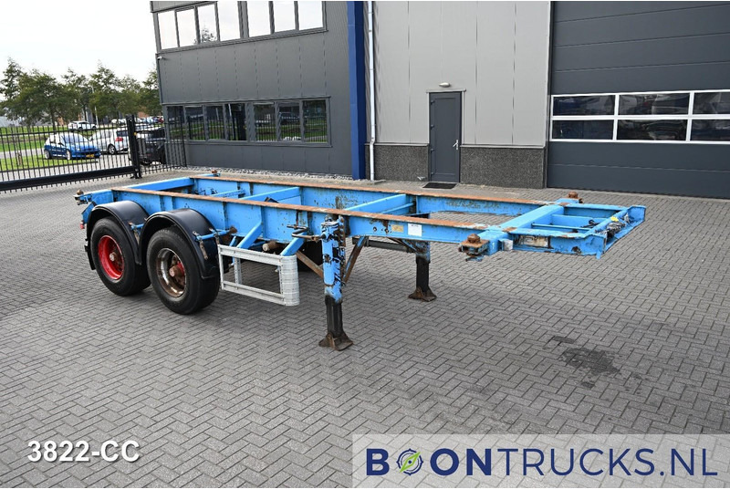 KOHLER CS 20/2 CHASSIS | 20ft * STEEL SUSPENSION * BPW / DRUM * 9x AVAILABLE - Container transporter/ Swap body semi-trailer: picture 3 KOHLER CS 20/2 CHASSIS | 20ft * STEEL SUSPENSION * BPW / DRUM * 9x AVAILABLE - Container transporter/ Swap body semi-trailer: picture 3