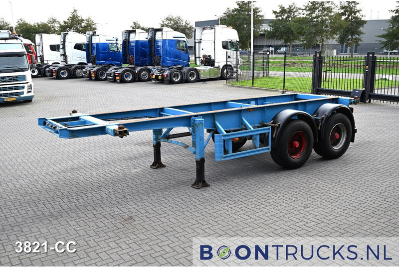 KOHLER CS 20/2 CHASSIS | 20ft * STEEL SUSPENSION * BPW / DRUM * 9x AVAILABLE - Container transporter/ Swap body semi-trailer: picture 4 KOHLER CS 20/2 CHASSIS | 20ft * STEEL SUSPENSION * BPW / DRUM * 9x AVAILABLE - Container transporter/ Swap body semi-trailer: picture 4