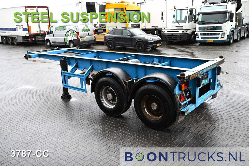 KOHLER CS 20/2 CHASSIS | 20ft * STEEL SUSPENSION * SAF / DRUM * 9x AVAILABLE - Container transporter/ Swap body semi-trailer: picture 2 KOHLER CS 20/2 CHASSIS | 20ft * STEEL SUSPENSION * SAF / DRUM * 9x AVAILABLE - Container transporter/ Swap body semi-trailer: picture 2