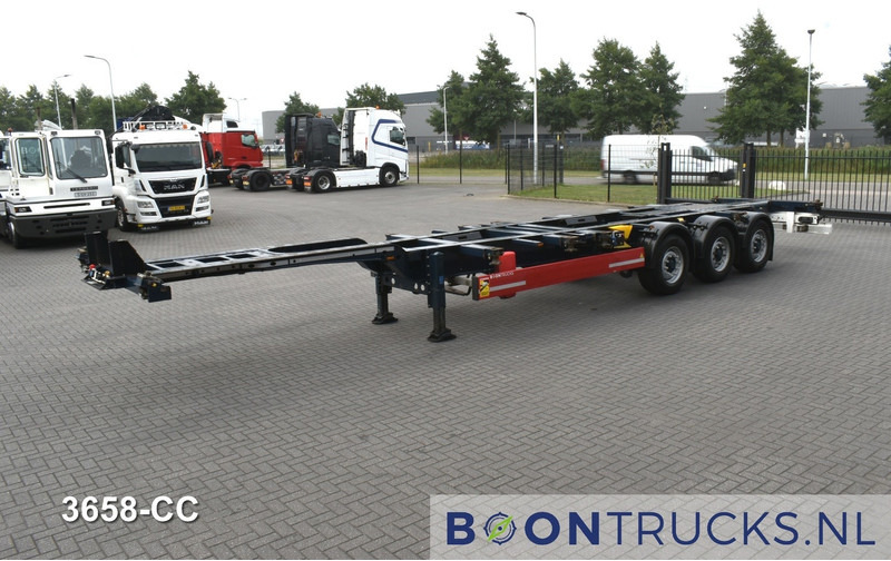 Krone SD BOX LINER | 2x20-40-45ft HC * LIFT AXLE * BPW/DISC * EXTENDABLE REAR * 9x AVAILABLE - Container transporter/ Swap body semi-trailer: picture 5 Krone SD BOX LINER | 2x20-40-45ft HC * LIFT AXLE * BPW/DISC * EXTENDABLE REAR * 9x AVAILABLE - Container transporter/ Swap body semi-trailer: picture 5