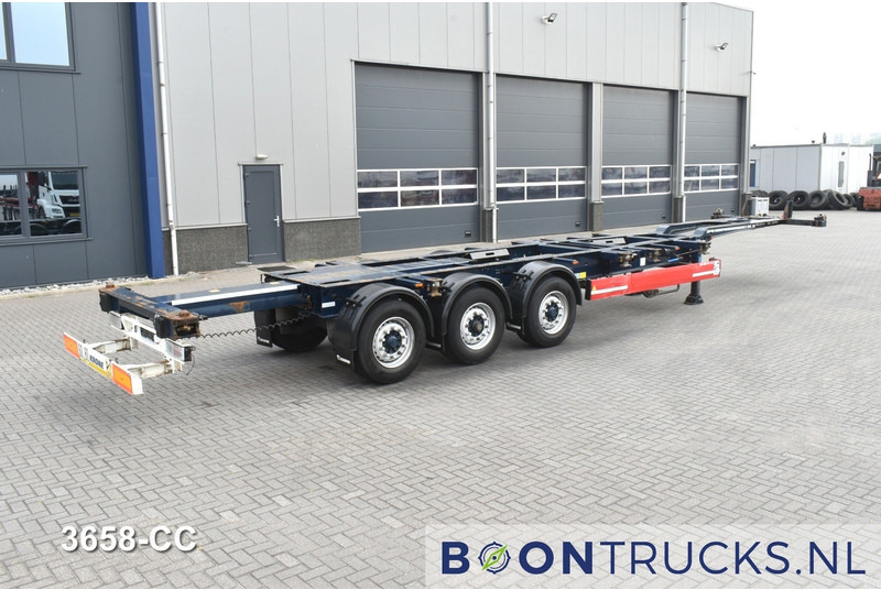 Krone SD BOX LINER | 2x20-40-45ft HC * LIFT AXLE * BPW/DISC * EXTENDABLE REAR * 9x AVAILABLE - Container transporter/ Swap body semi-trailer: picture 2 Krone SD BOX LINER | 2x20-40-45ft HC * LIFT AXLE * BPW/DISC * EXTENDABLE REAR * 9x AVAILABLE - Container transporter/ Swap body semi-trailer: picture 2