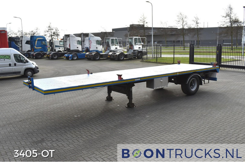 Schmitz Cargobull SKO 10 PLATTE BAK | TWISTLOCKS 20ft * L 900 cm * KENTEKEN LANGZAAM VERKEER - Dropside/ Flatbed semi-trailer: picture 5 Schmitz Cargobull SKO 10 PLATTE BAK | TWISTLOCKS 20ft * L 900 cm * KENTEKEN LANGZAAM VERKEER - Dropside/ Flatbed semi-trailer: picture 5