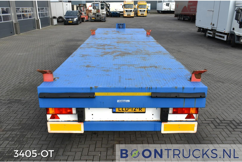 Schmitz Cargobull SKO 10 PLATTE BAK | TWISTLOCKS 20ft * L 900 cm * KENTEKEN LANGZAAM VERKEER - Dropside/ Flatbed semi-trailer: picture 2 Schmitz Cargobull SKO 10 PLATTE BAK | TWISTLOCKS 20ft * L 900 cm * KENTEKEN LANGZAAM VERKEER - Dropside/ Flatbed semi-trailer: picture 2