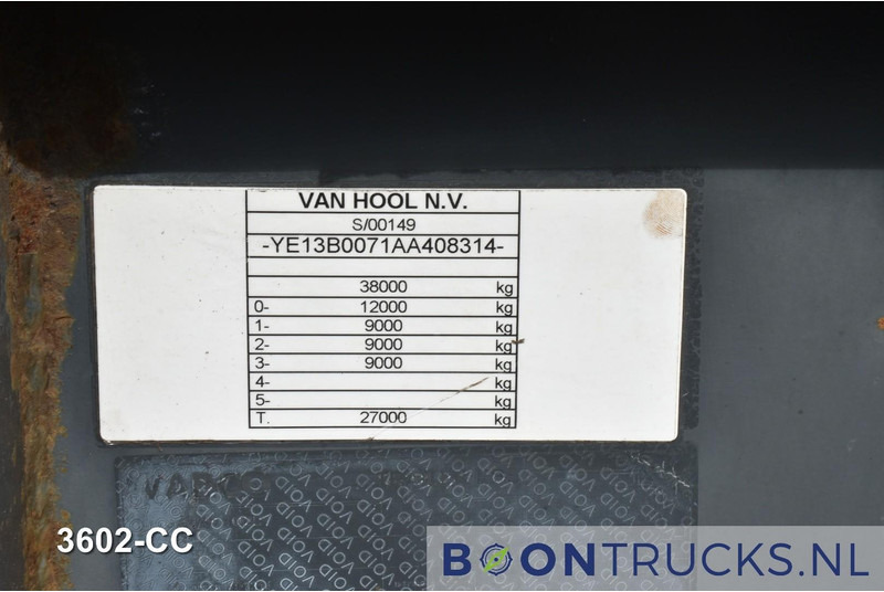 Container transporter/ Swap body semi-trailer Van Hool 3B0071 STACK PRICE € 11500 | 20-30ft * ADR: FL, AT, OX * 3840 KG * LIFT AXLE: picture 15 Container transporter/ Swap body semi-trailer Van Hool 3B0071 STACK PRICE € 11500 | 20-30ft * ADR: FL, AT, OX * 3840 KG * LIFT AXLE: picture 15