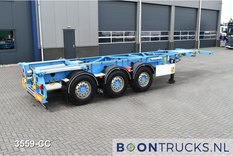 Van Hool A3C002 TANK CHASSIS | 20-30ft * ADR AT FL EX/II EX/III * 3680 Kg * NL TRAILER - Container transporter/ Swap body semi-trailer: picture 1 Van Hool A3C002 TANK CHASSIS | 20-30ft * ADR AT FL EX/II EX/III * 3680 Kg * NL TRAILER - Container transporter/ Swap body semi-trailer: picture 1