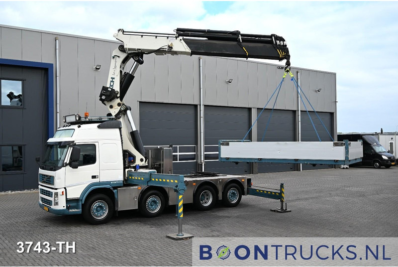Volvo FM 480 8x2 R + HMF THOR 8520 K5 | 85 T/M CRANE * WINCH * MANUAL * NL TRUCK * TOP! - Crane truck: picture 2 Volvo FM 480 8x2 R + HMF THOR 8520 K5 | 85 T/M CRANE * WINCH * MANUAL * NL TRUCK * TOP! - Crane truck: picture 2
