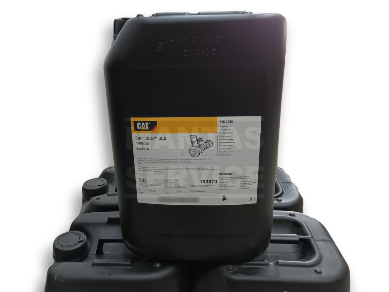 CATERPILLAR ENGINE OIL DEO ULS 10W-30 20L 515-3980 - Excavator: picture 2 CATERPILLAR ENGINE OIL DEO ULS 10W-30 20L 515-3980 - Excavator: picture 2