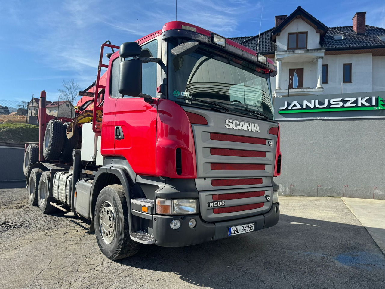 SCANIA R500 - Logging truck: picture 1 SCANIA R500 - Logging truck: picture 1