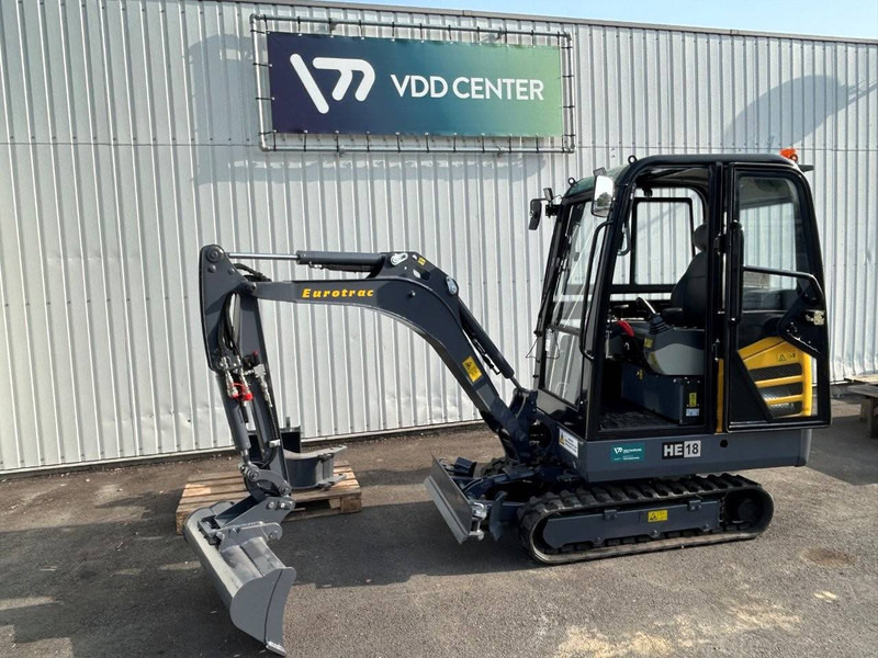 Eurotrac HE18 C - Crawler excavator: picture 1 Eurotrac HE18 C - Crawler excavator: picture 1