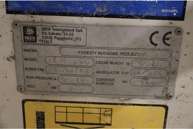 Scissor lift Iteco IT10090: picture 12 Scissor lift Iteco IT10090: picture 12