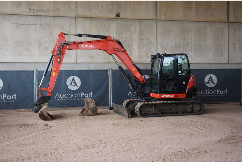 Kubota KX080-4α - Crawler excavator: picture 1 Kubota KX080-4α - Crawler excavator: picture 1
