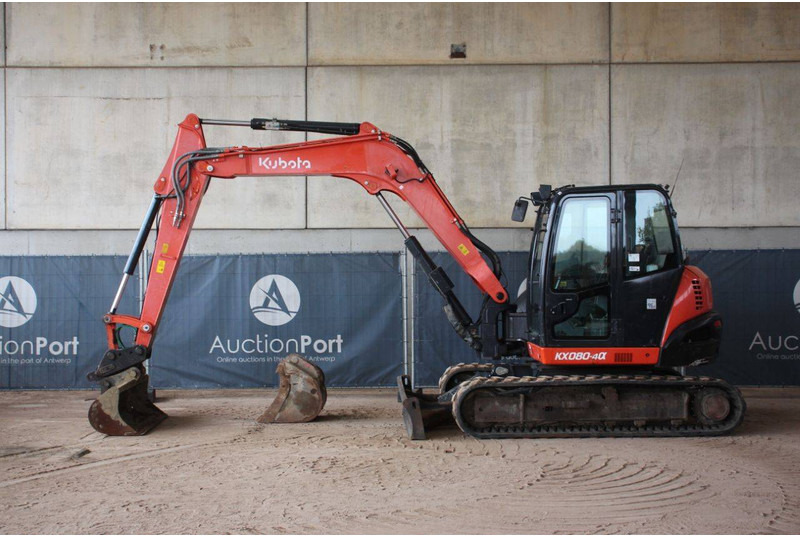 Kubota KX080-4α - Crawler excavator: picture 2 Kubota KX080-4α - Crawler excavator: picture 2