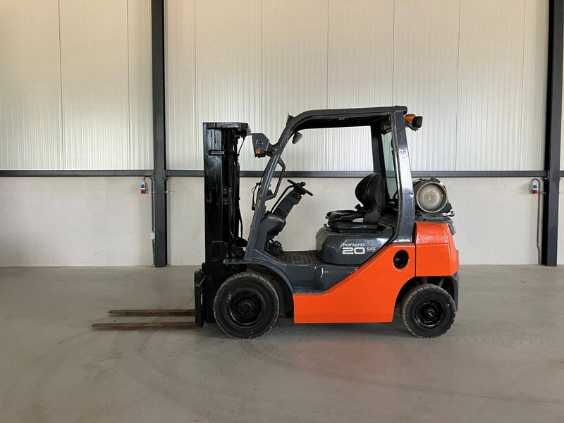 Toyota 02-8FGF20 - LPG forklift: picture 5 Toyota 02-8FGF20 - LPG forklift: picture 5