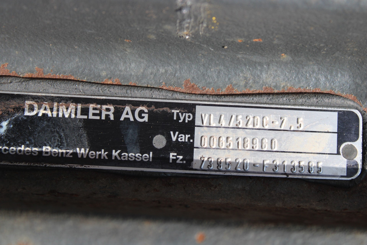 AXA FATA MERCEDES ACTROS MP2 MP3 VL4-520C-7,5 006518960 A9433311601 - Front axle for Truck: picture 2 AXA FATA MERCEDES ACTROS MP2 MP3 VL4-520C-7,5 006518960 A9433311601 - Front axle for Truck: picture 2