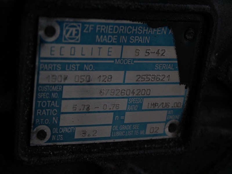 CUTIE DE VITEZE MANUALA MERCEDES ATEGO S5-42 A6732604200, 1307050128 - Gearbox for Truck: picture 5 CUTIE DE VITEZE MANUALA MERCEDES ATEGO S5-42 A6732604200, 1307050128 - Gearbox for Truck: picture 5