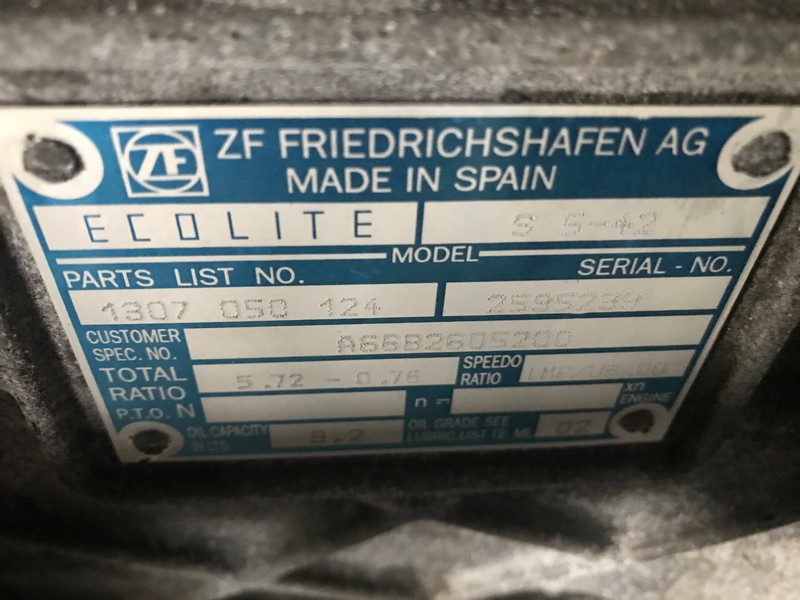 CUTIE DE VITEZE ZF S 5-42 R=5,72-0,76 - Gearbox for Truck: picture 3 CUTIE DE VITEZE ZF S 5-42 R=5,72-0,76 - Gearbox for Truck: picture 3