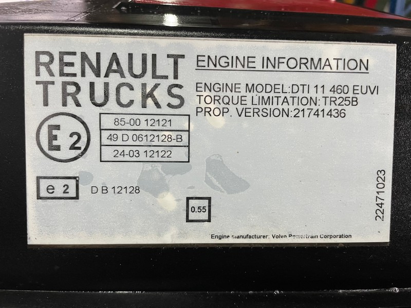 MOTOR RENAULT T DTI 11 460CP E6 21741436 - Engine for Truck: picture 5 MOTOR RENAULT T DTI 11 460CP E6 21741436 - Engine for Truck: picture 5