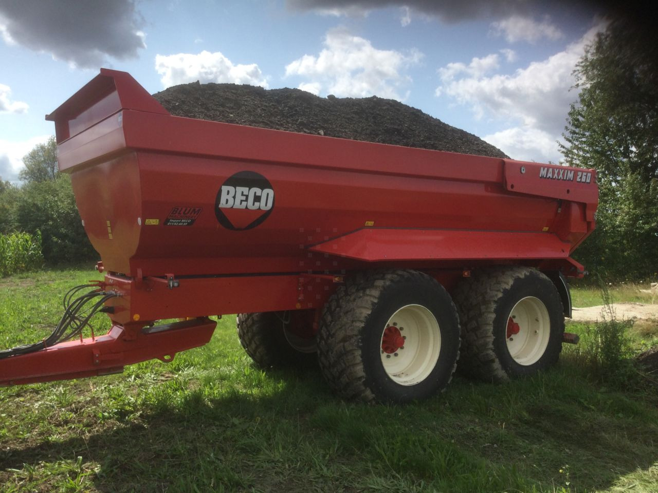 Beco Maxxim 260 - Tipper trailer: picture 1 Beco Maxxim 260 - Tipper trailer: picture 1