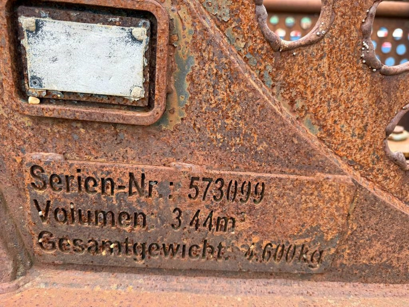 Liebherr Dragline bucket 3.44 cbm - Bucket for Construction machinery: picture 5 Liebherr Dragline bucket 3.44 cbm - Bucket for Construction machinery: picture 5