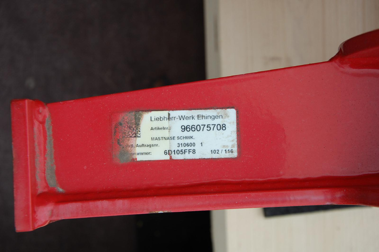 New Mobile crane Liebherr Zubehör = LTM 1500-8.1 / Mastnase 60 t: picture 6