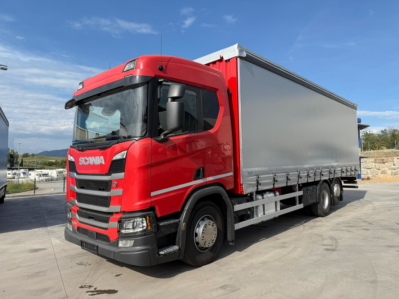 SCANIA R450 E6 (Tauliner) - Curtain side truck: picture 1 SCANIA R450 E6 (Tauliner) - Curtain side truck: picture 1