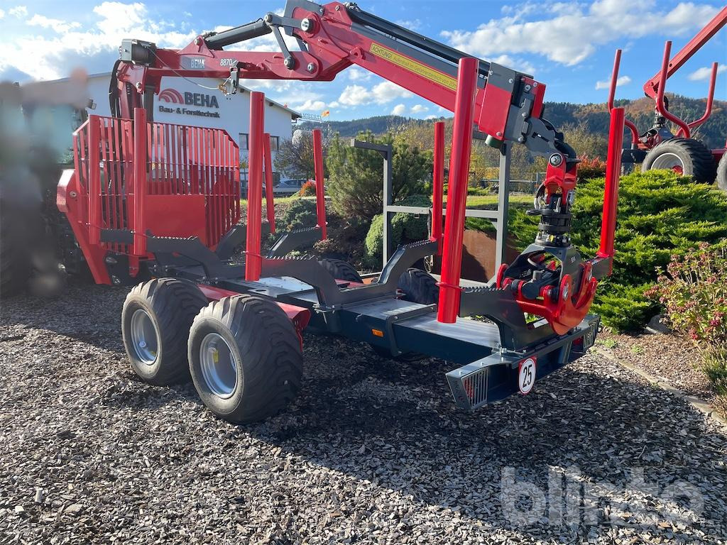 BEHA V1200 mit Kran 8870 (2025) - Forestry trailer: picture 3 BEHA V1200 mit Kran 8870 (2025) - Forestry trailer: picture 3