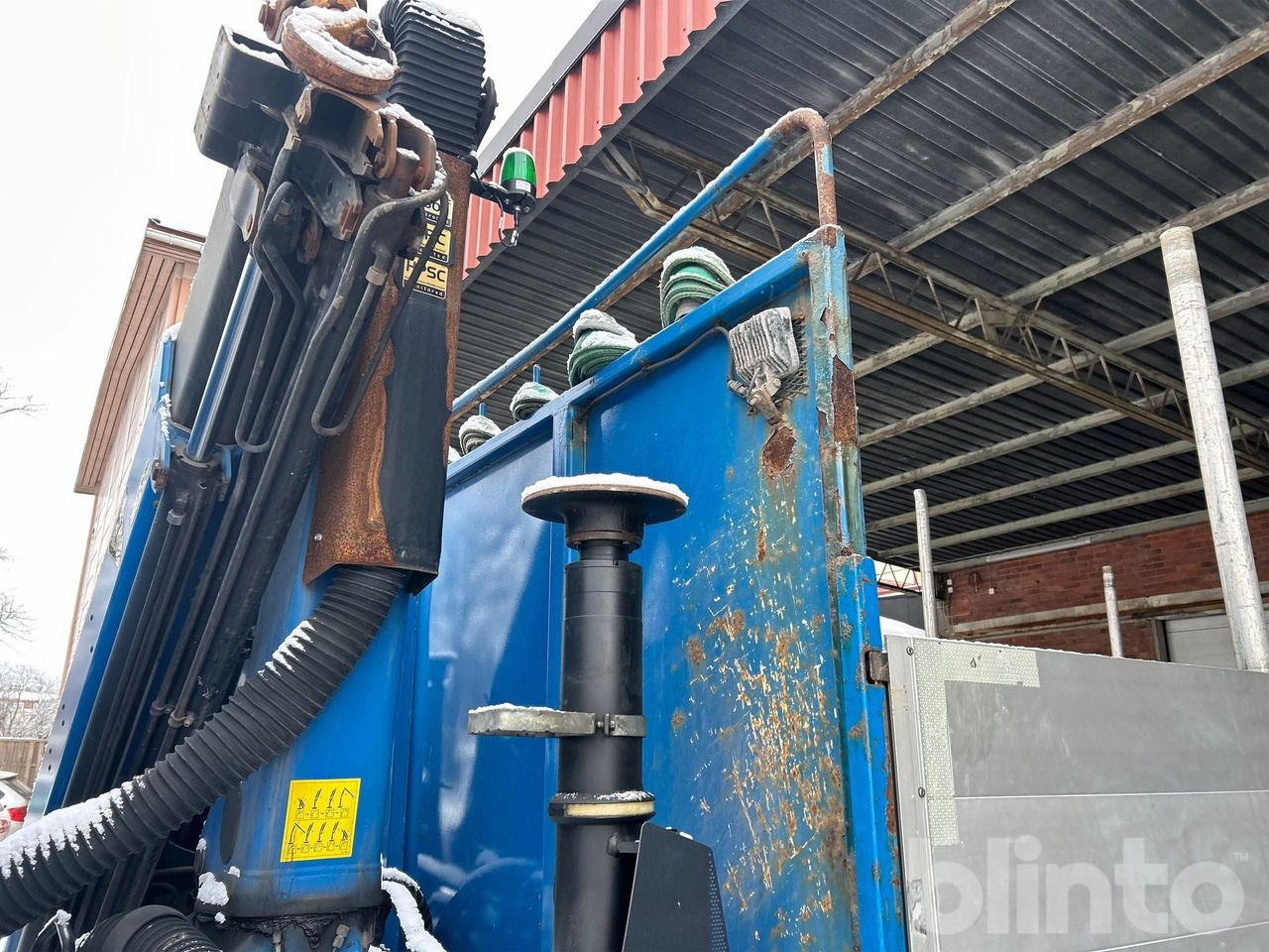 Dropside/ Flatbed truck, Crane truck Brädgårdsbil / SCANIA P250 / Nybesiktigad kran: picture 50