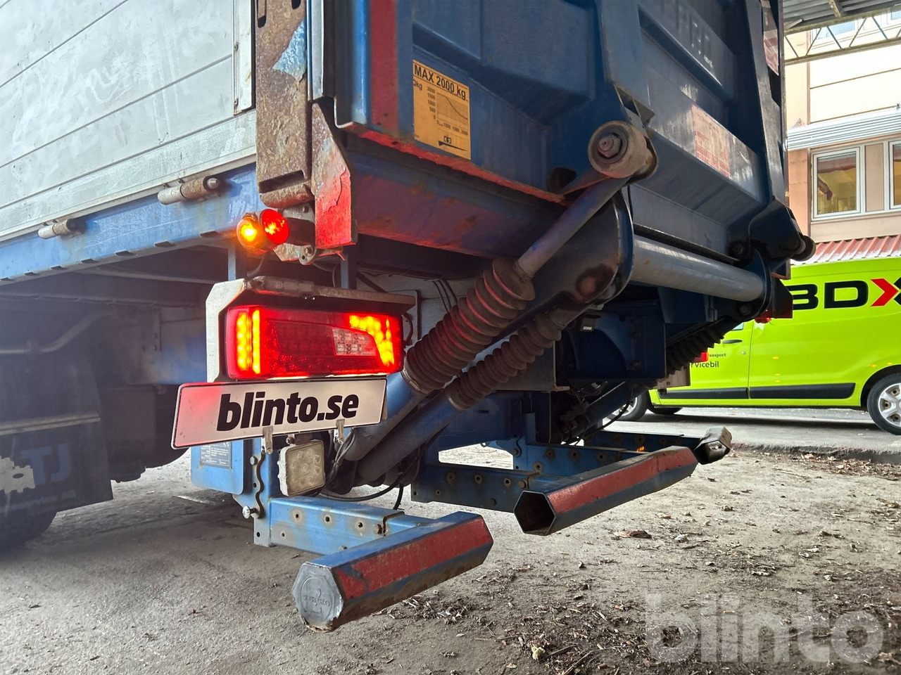 Dropside/ Flatbed truck, Crane truck Brädgårdsbil / SCANIA P250 / Nybesiktigad kran: picture 40