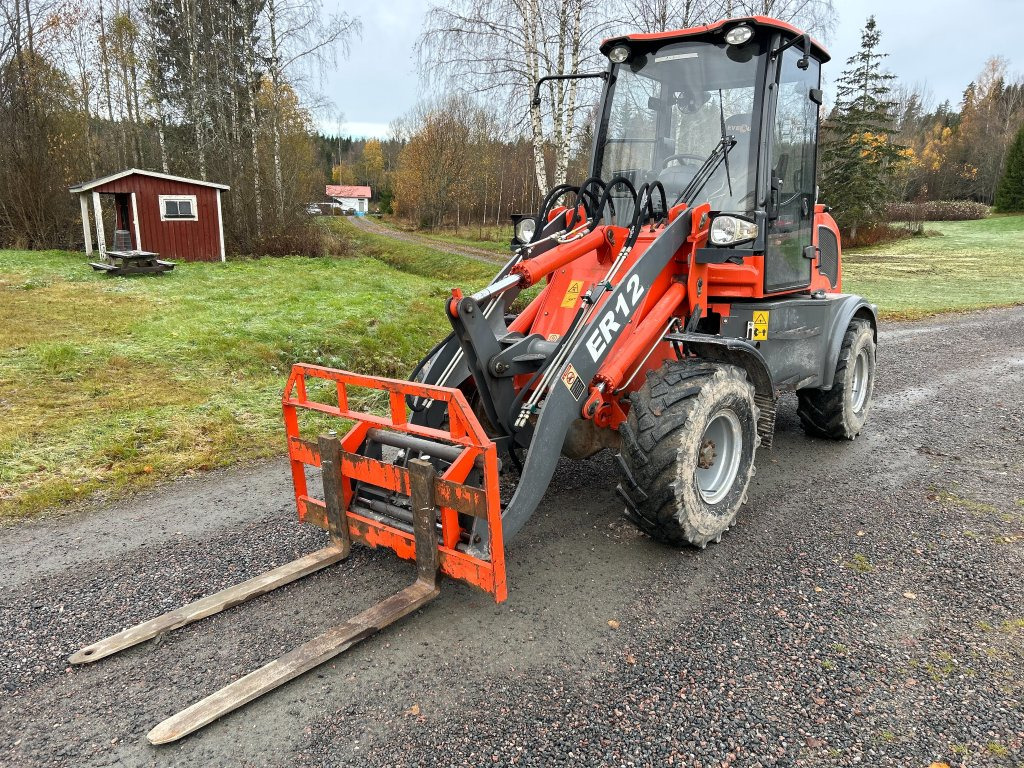 Everun ER12 med gafflar och planeringskopa - Wheel loader: picture 2 Everun ER12 med gafflar och planeringskopa - Wheel loader: picture 2