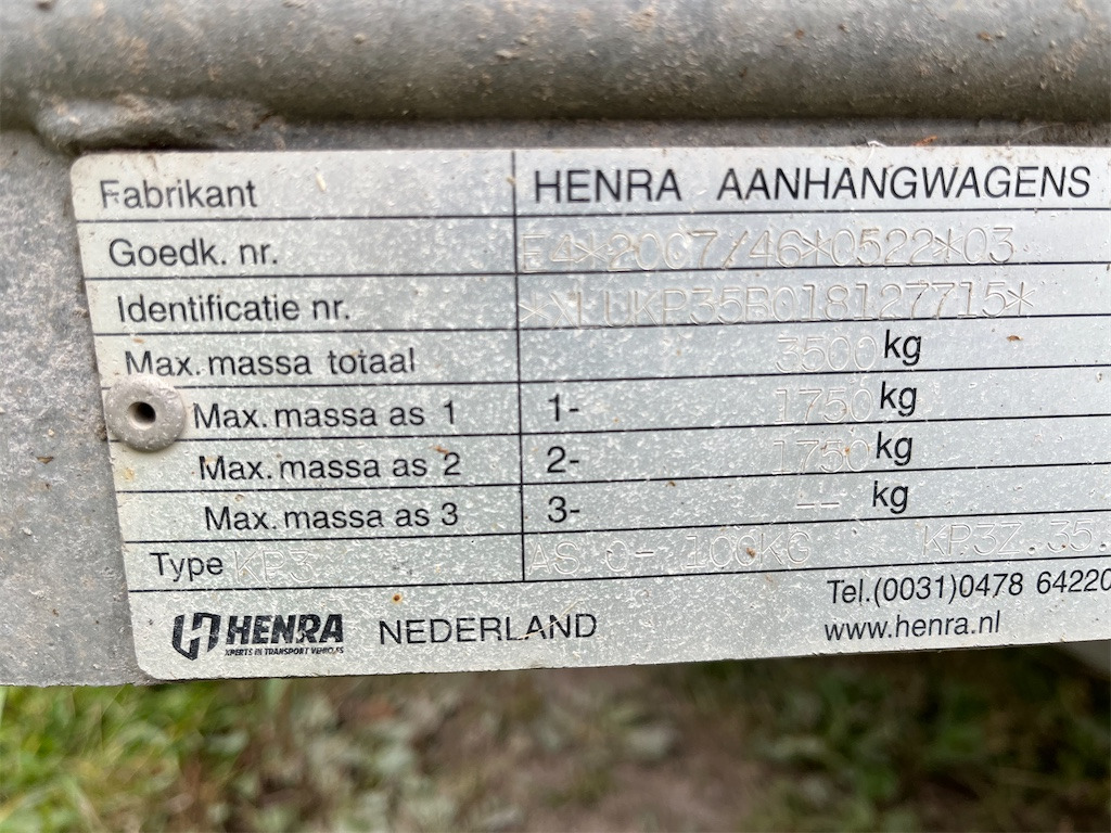 Tipper trailer HENRA 3-vägs: picture 21