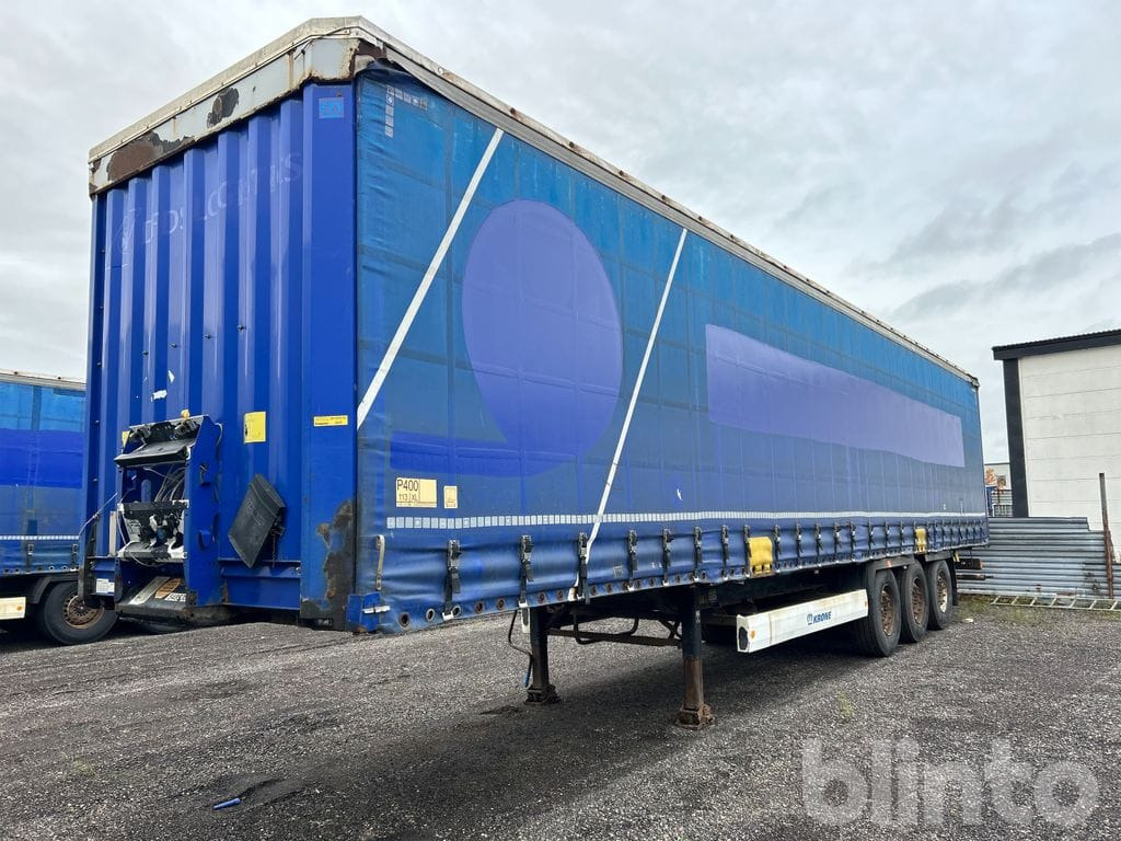 KRONE SD - Curtainsider semi-trailer: picture 1 KRONE SD - Curtainsider semi-trailer: picture 1