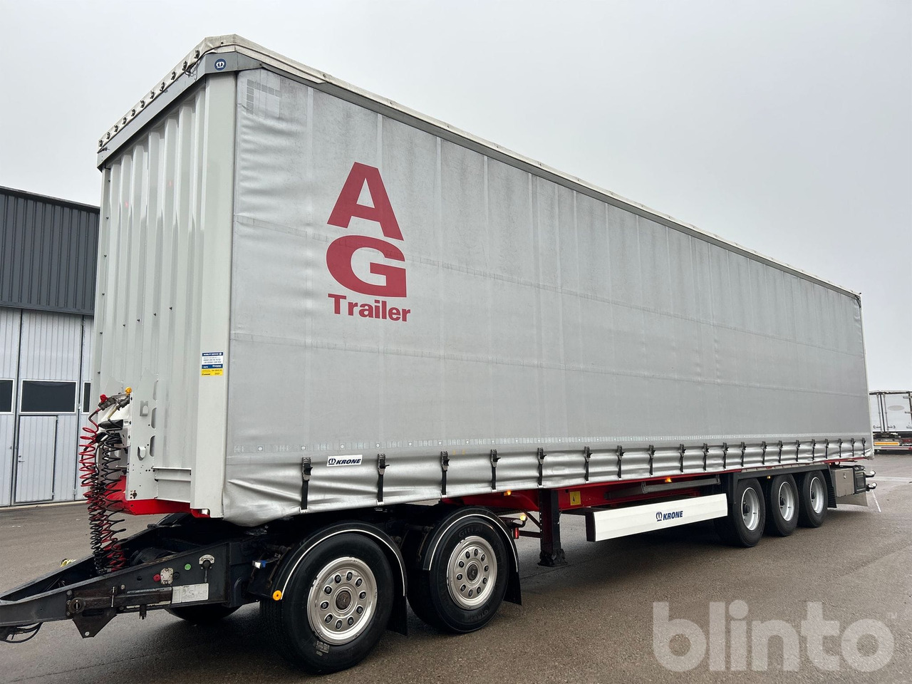 KRONE - Curtainsider trailer: picture 1 KRONE - Curtainsider trailer: picture 1