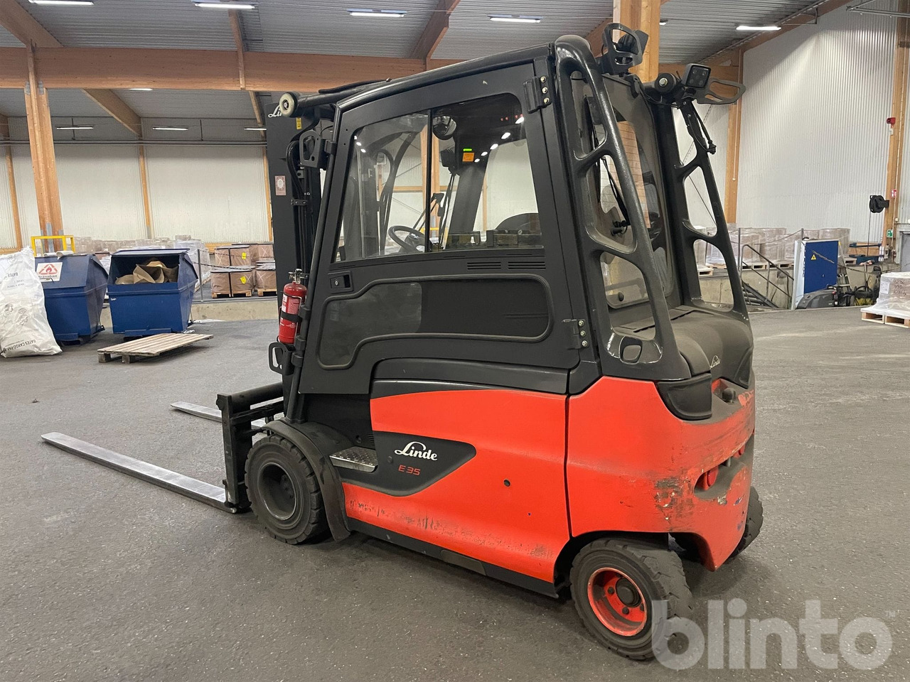 Linde E35 - Electric forklift: picture 2 Linde E35 - Electric forklift: picture 2