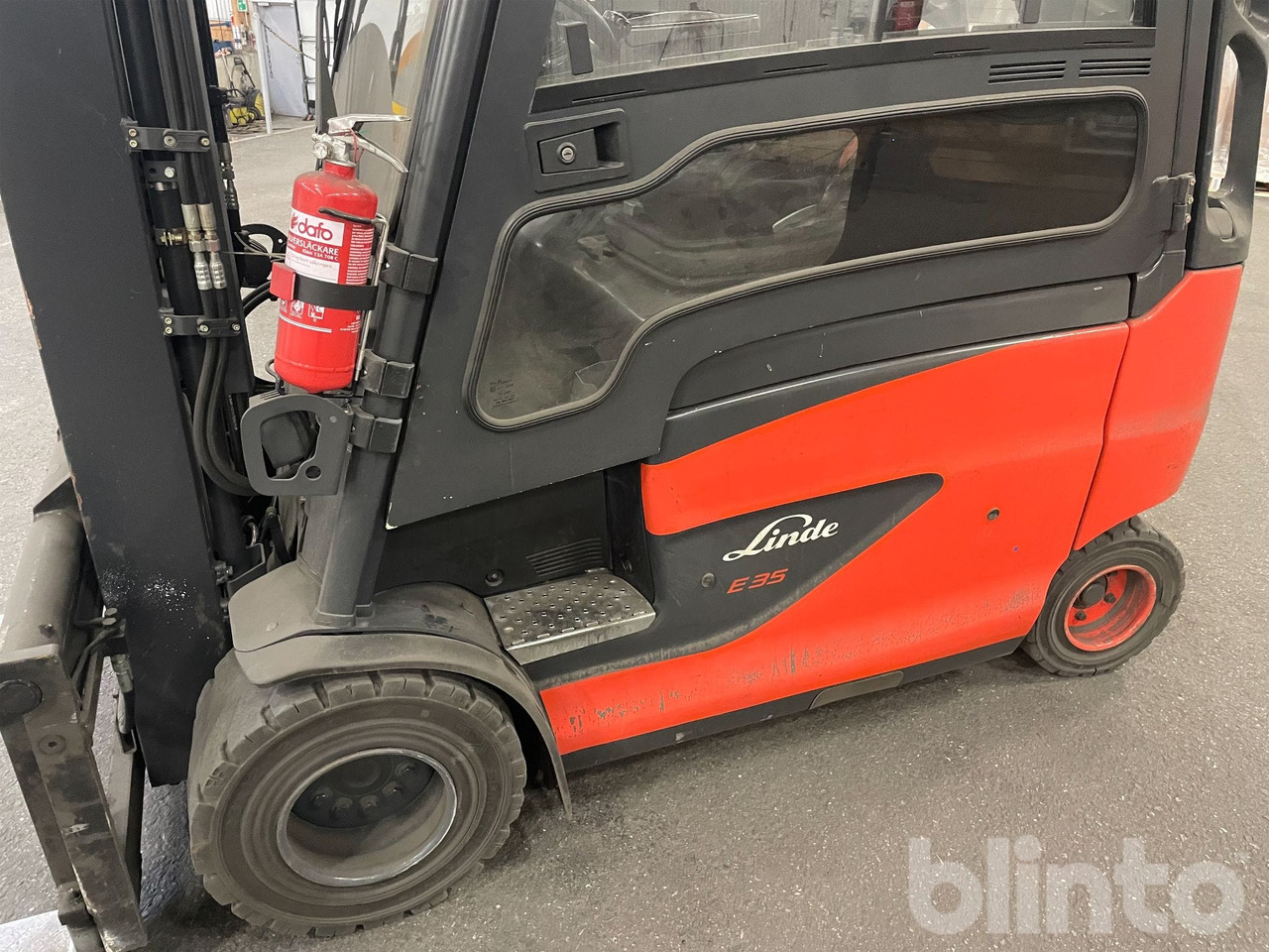 Electric forklift Linde E35: picture 9 Electric forklift Linde E35: picture 9