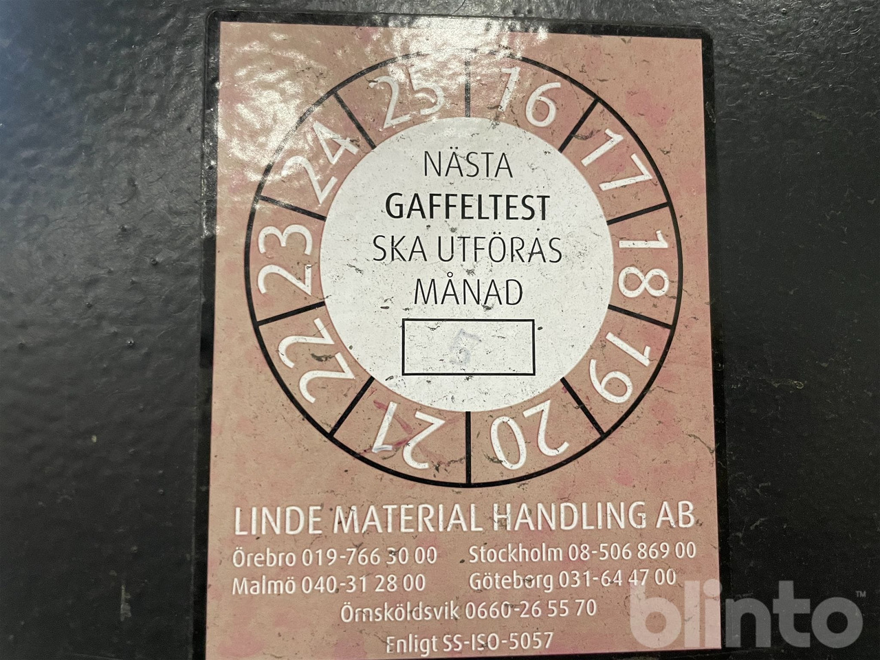 Electric forklift Linde E35: picture 39 Electric forklift Linde E35: picture 39