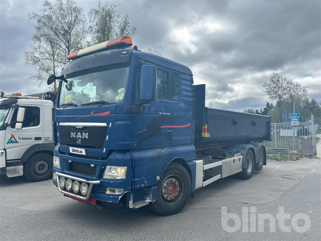 MAN 18X / TGX 26.480 / Med flak - Cable system truck: picture 1 MAN 18X / TGX 26.480 / Med flak - Cable system truck: picture 1