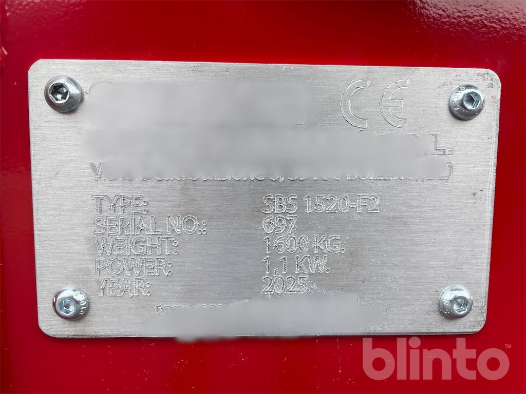 SBS 1520 F2 (Bj. 2025) - Screener: picture 5 SBS 1520 F2 (Bj. 2025) - Screener: picture 5