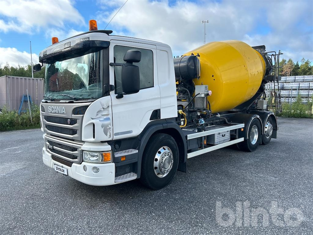 SCANIA P370LB6X2*4MNA - Concrete mixer truck: picture 1 SCANIA P370LB6X2*4MNA - Concrete mixer truck: picture 1