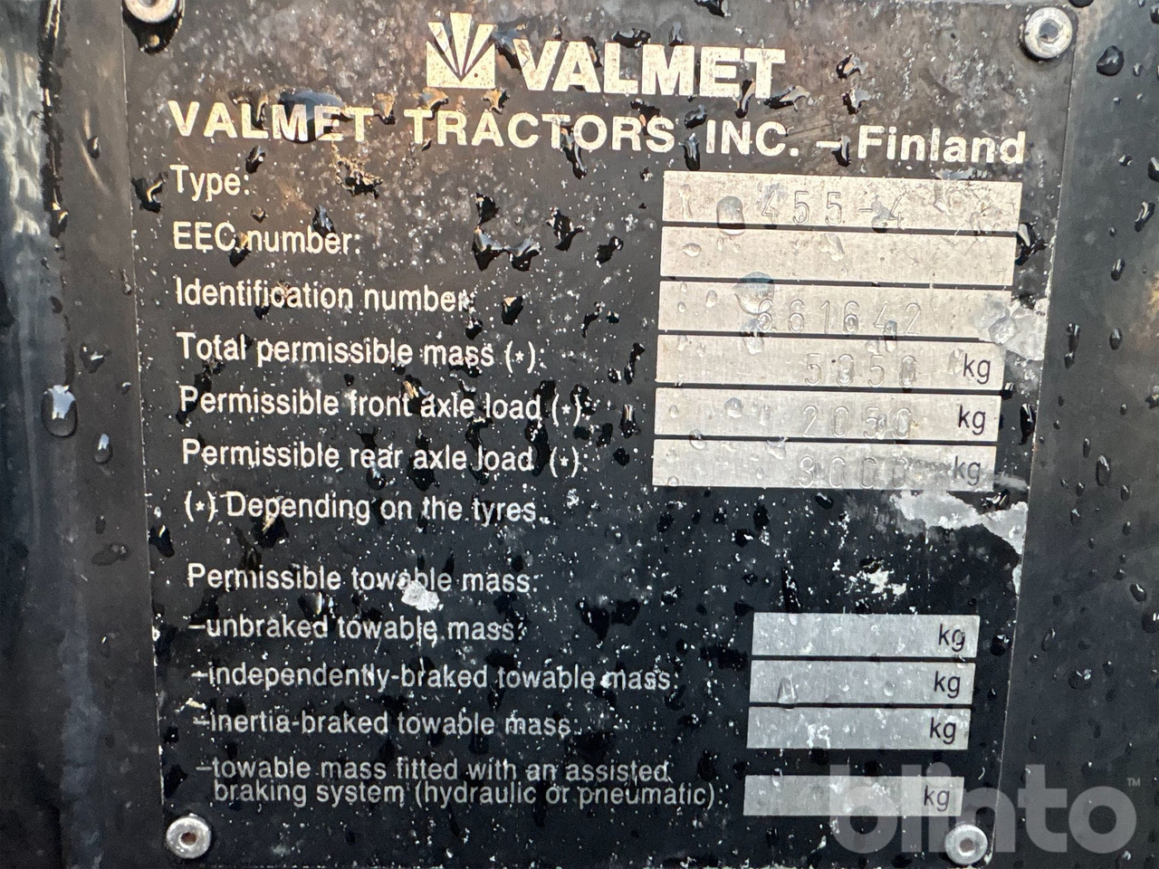 Farm tractor VALMET 455-4: picture 30