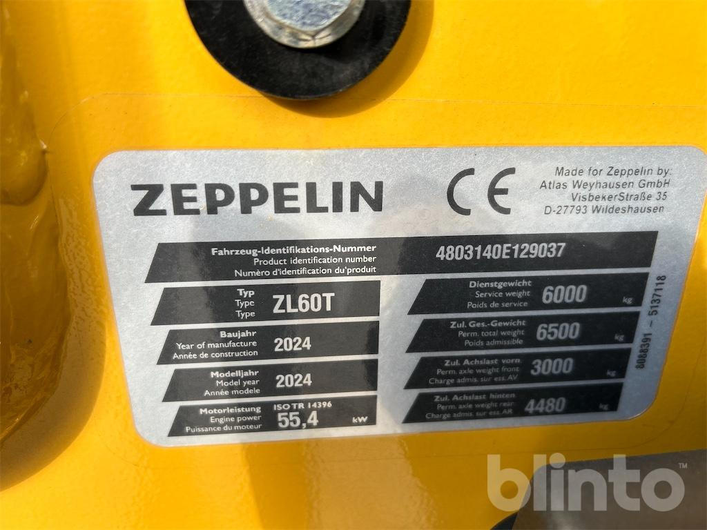Zeppelin ZL 60 (Demogerät, Bj. 2024) - Telescopic wheel loader: picture 5 Zeppelin ZL 60 (Demogerät, Bj. 2024) - Telescopic wheel loader: picture 5