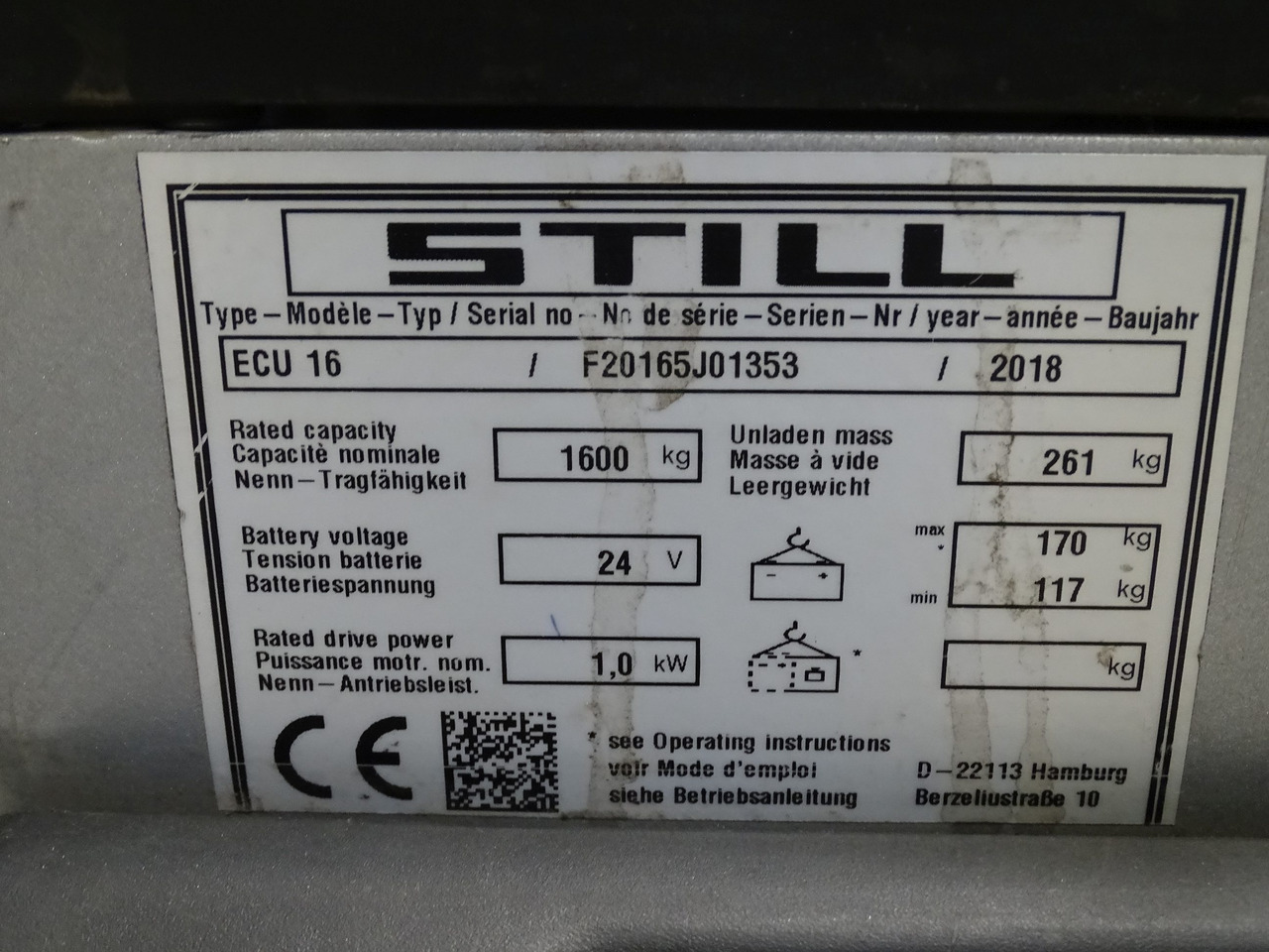 Still ECU16 - Pallet truck: picture 5 Still ECU16 - Pallet truck: picture 5