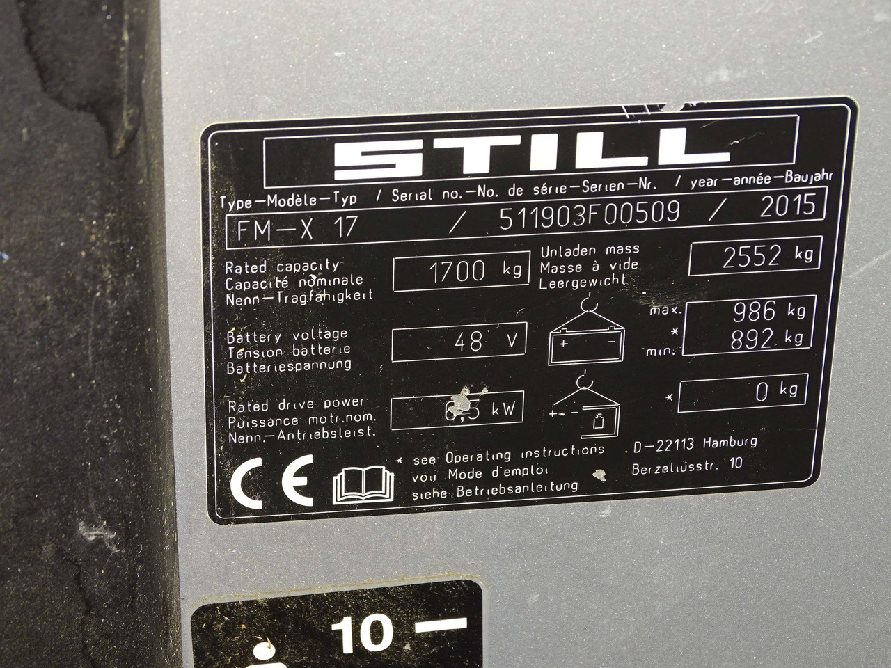 Still FM-X17 - Reach truck: picture 5 Still FM-X17 - Reach truck: picture 5