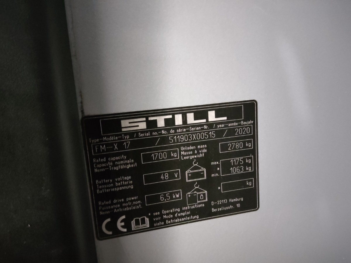 Still FM-X17 - Reach truck: picture 5 Still FM-X17 - Reach truck: picture 5