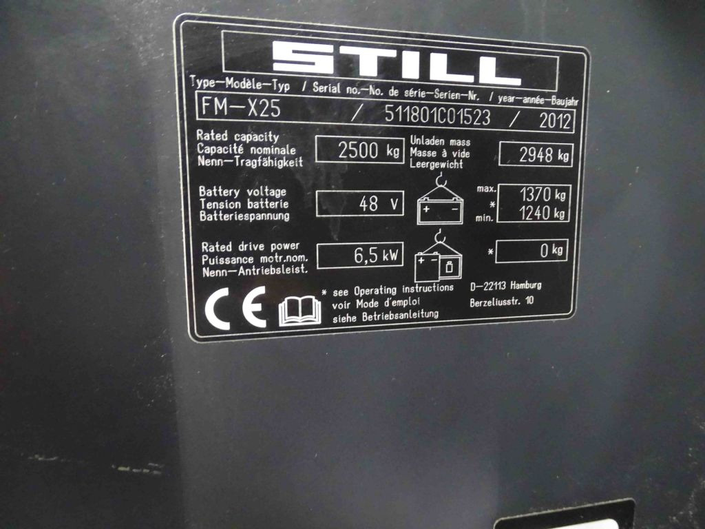 Still FM-X25 - Reach truck: picture 5 Still FM-X25 - Reach truck: picture 5