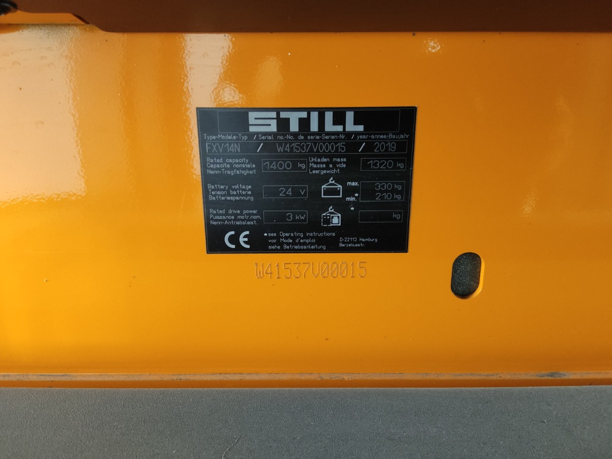 Still FXV14N - Stacker: picture 5 Still FXV14N - Stacker: picture 5