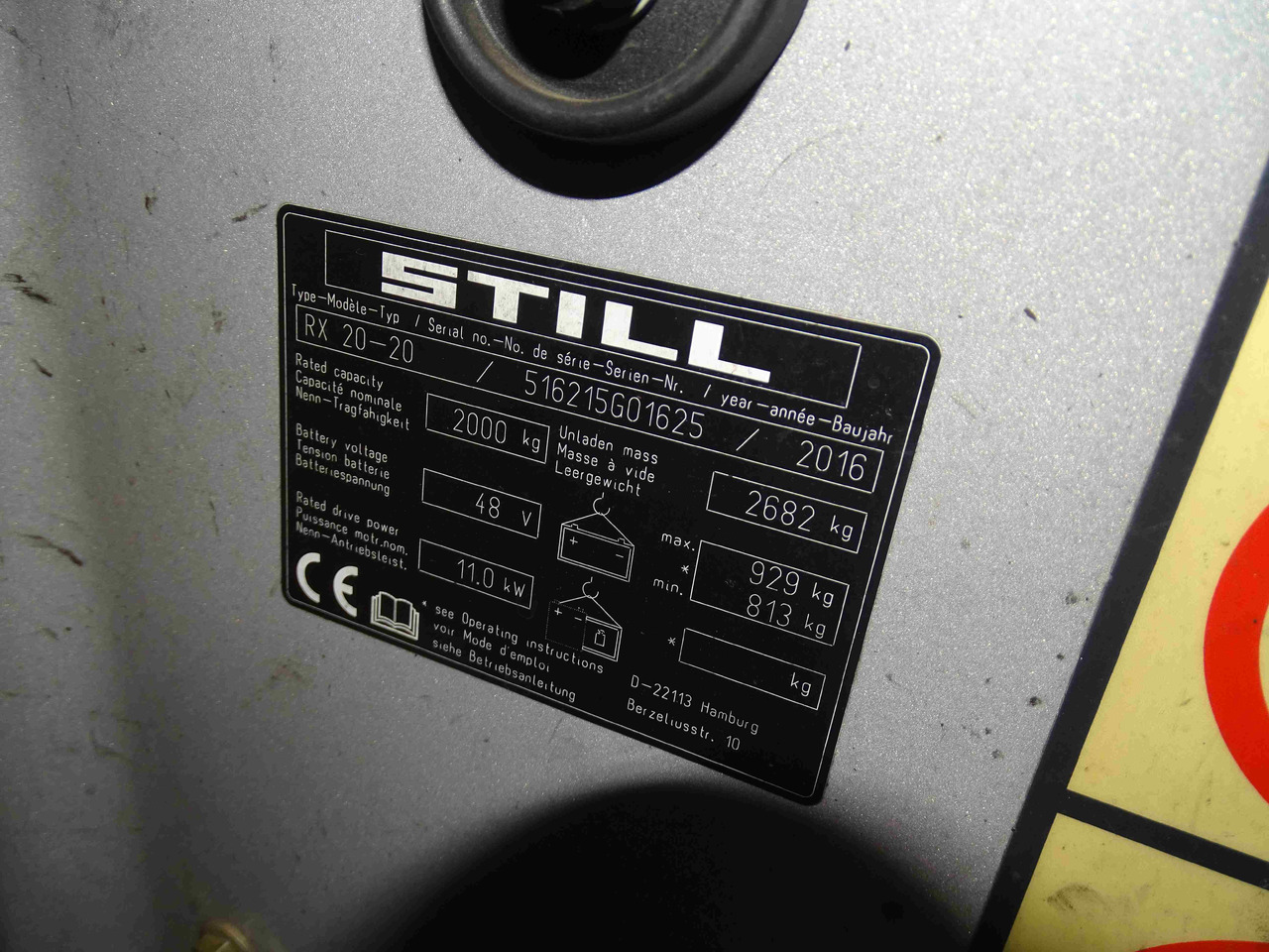 Still RX20-20 - Electric forklift: picture 5 Still RX20-20 - Electric forklift: picture 5