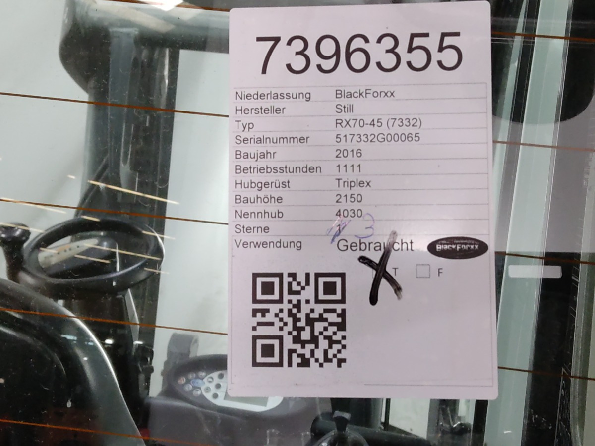 Still RX70-45 - Diesel forklift: picture 5 Still RX70-45 - Diesel forklift: picture 5