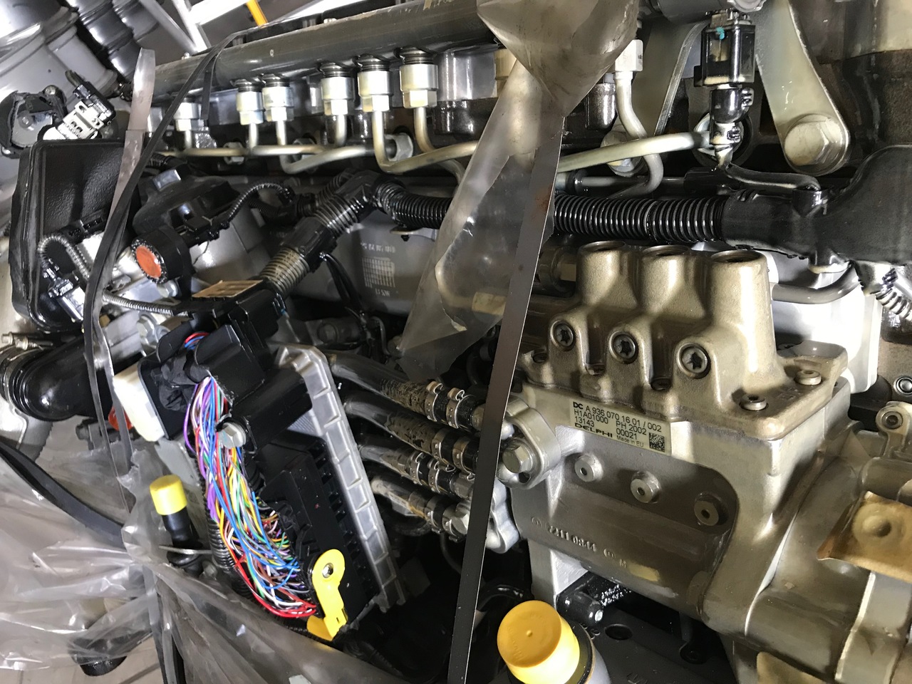 Mercedes Actros Antos Atego OM936 Euro 6 Common Rail - Engine and parts for Truck: picture 3 Mercedes Actros Antos Atego OM936 Euro 6 Common Rail - Engine and parts for Truck: picture 3